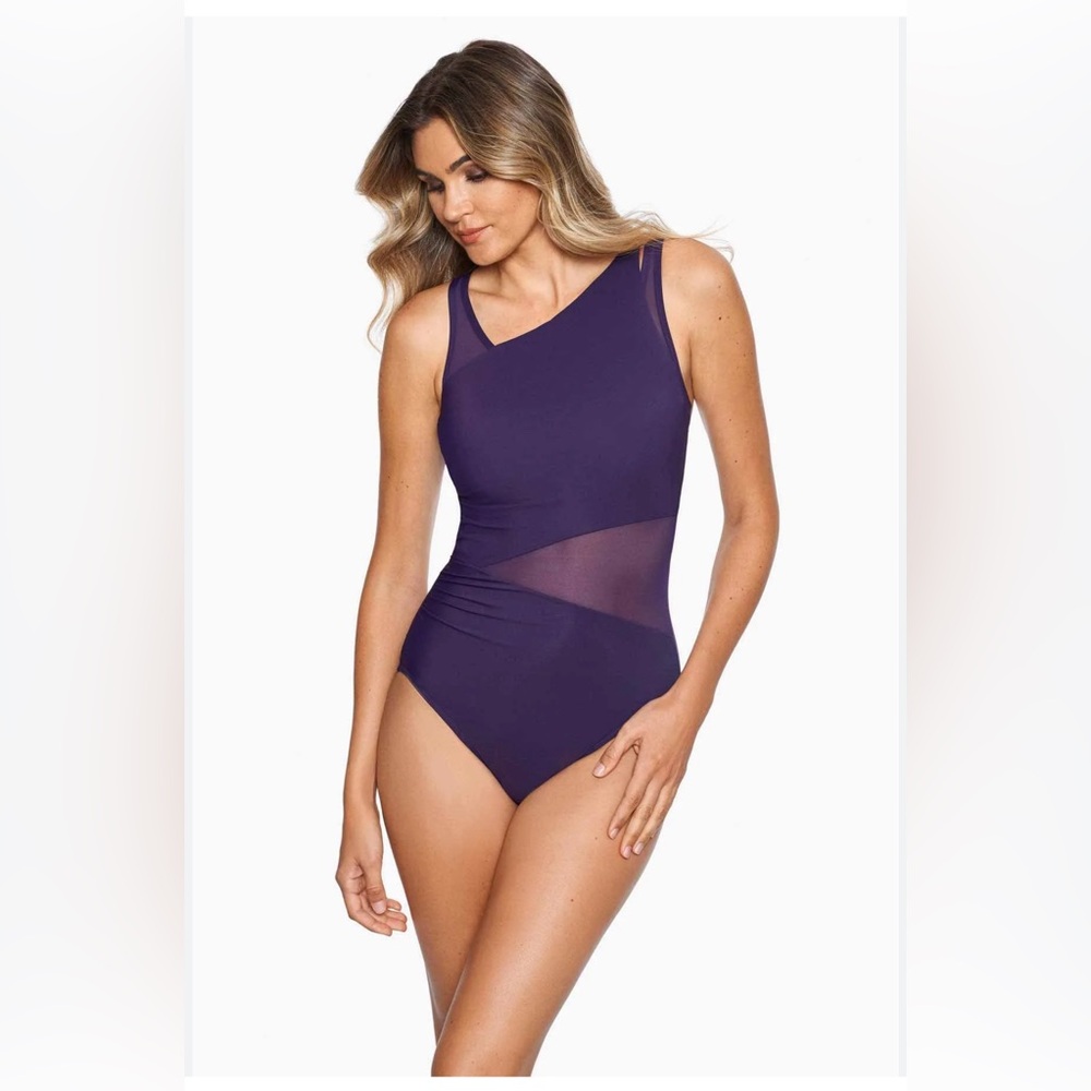 Miraclesuite Illusionist Azura Underwire One-Piece Swimsuit, 8, 172